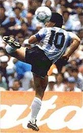 DIEGO ARMANDO MARADONA