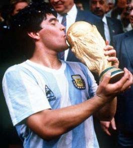 DIEGO ARMANDO MARADONA