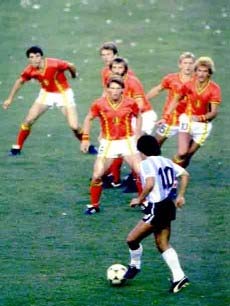DIEGO ARMANDO MARADONA