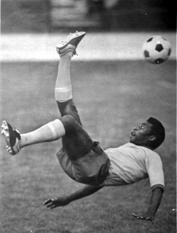 Edison Arantes do Nascimento conosciuto come Pel&egrave;
