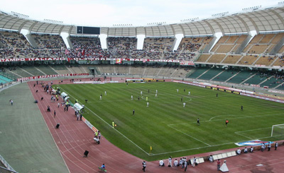 Stadio Stadio San Nicola, visione dagli spalti