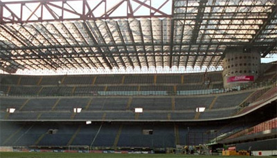 Foto attuale dello stadio di San Siro
